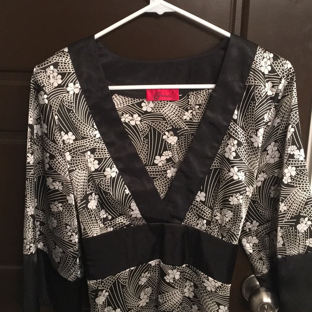 Juniors Japanese inspired dress.